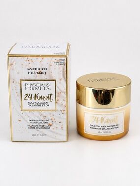 Physicians Formula 24-Karat Gold Collagen Moisturizer 1.35 oz / 40 mL New